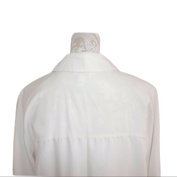 Chicos Casual White Blazer - Picture 4 of 8